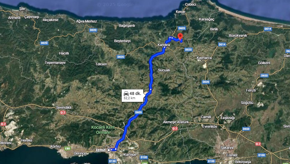 KOCAELİ KANDIRA NEFSİYADEŞ MH. 1.444 M² TARLAMIZ SATILIKTIR. - KOCAELİ KANDIRA fotoğraf 5